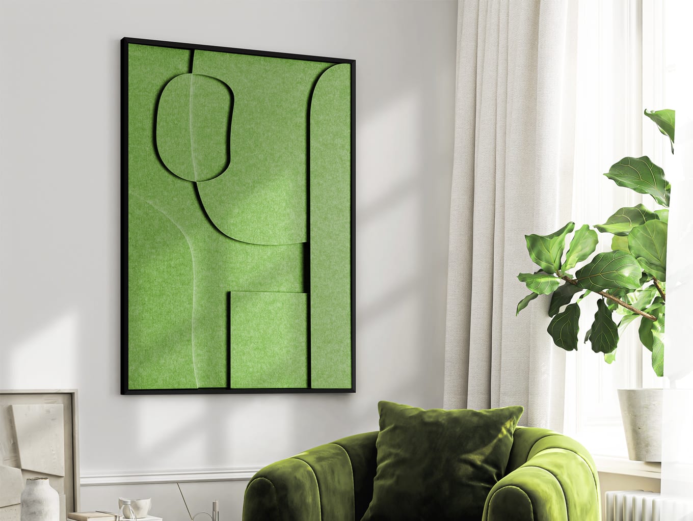 Art en Feutre, une œuvre magnifique pour chaque intérieur. Chaleureux, doux et acoustiquement absorbant